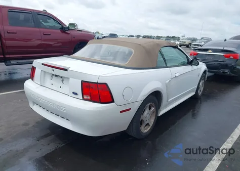 2002 Ford Mustang из США, поврежденный, VIN 1FAFP44422F238982